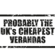 Cheapest Verandas