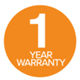 1 Year Warranty