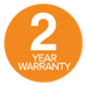 2 Year Warranty